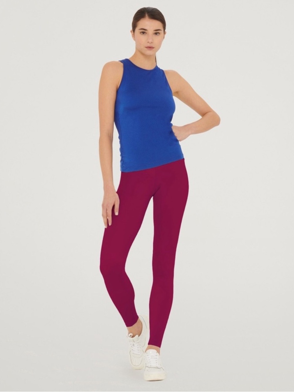 Wolford Women’s Mineral Red The Workout Leggings NWT Size XS